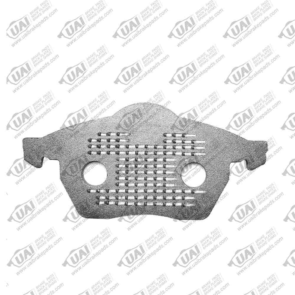 SUPER HEAVY DUTY SERIES BRAKE PADS with HOOKED BACKING PLATES LZ07053 Rear