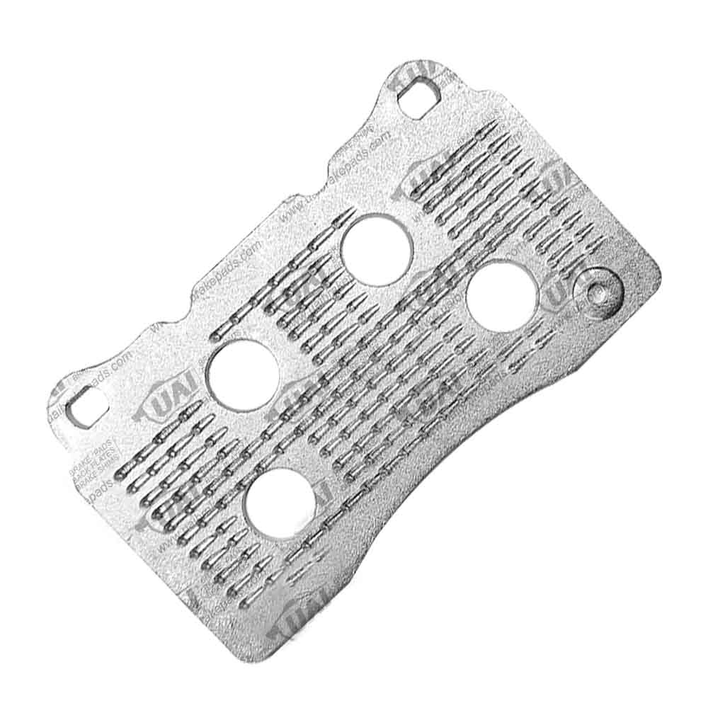 Zinc Electroplated Hook Brake Pad Backing Plates